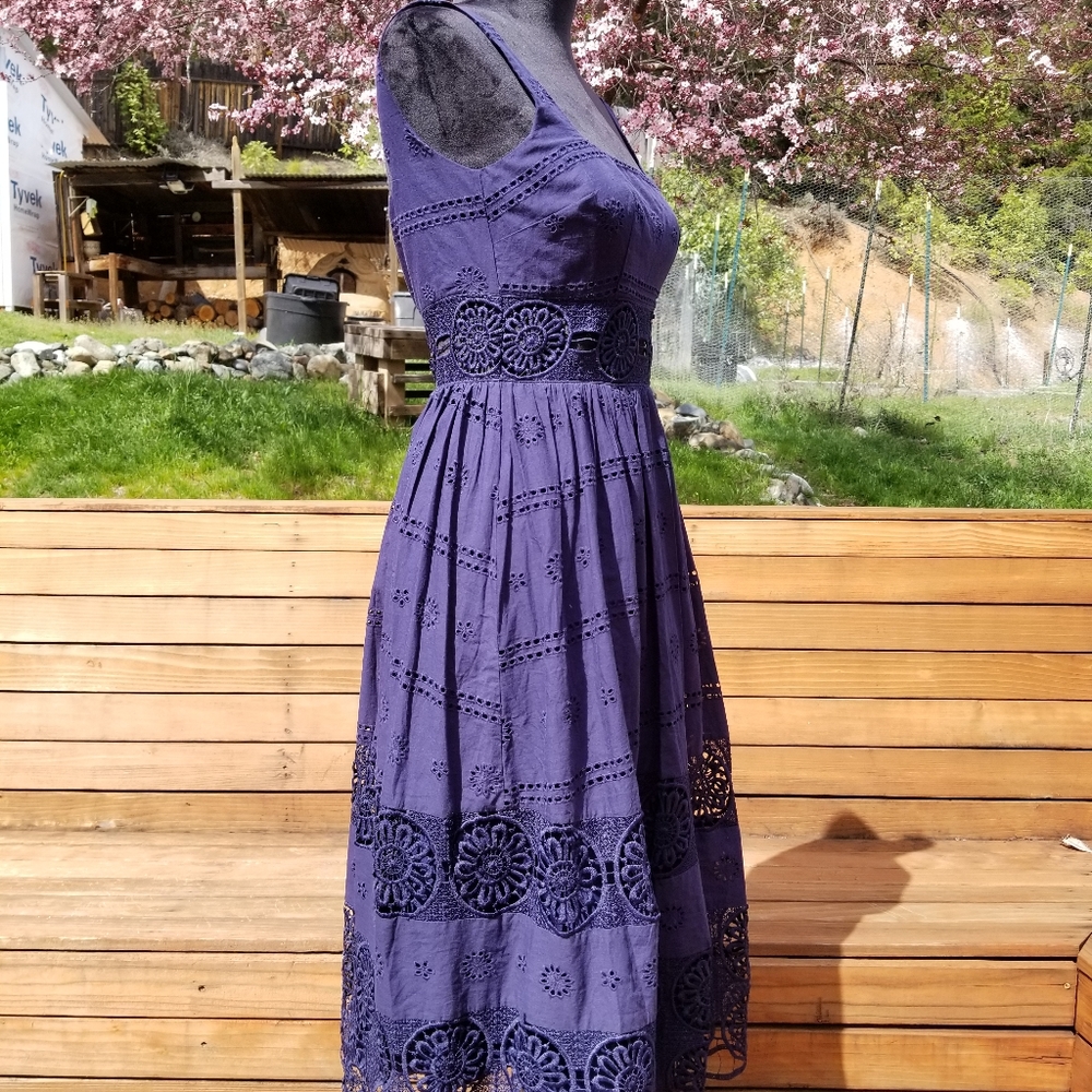 Navy Blue ASOS Dress